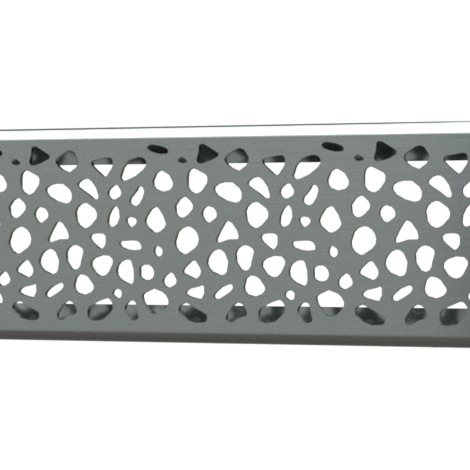 Quick Drain Brushed Stainless Linear Stones