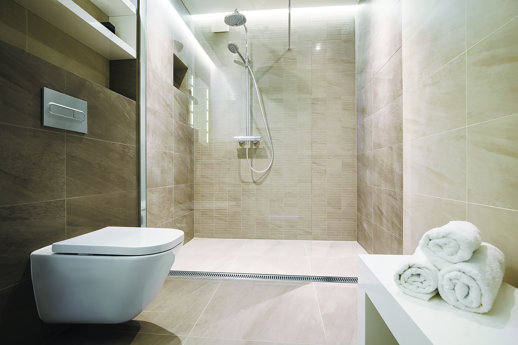 Bathtub-to-shower conversions create increased accessibility for users 